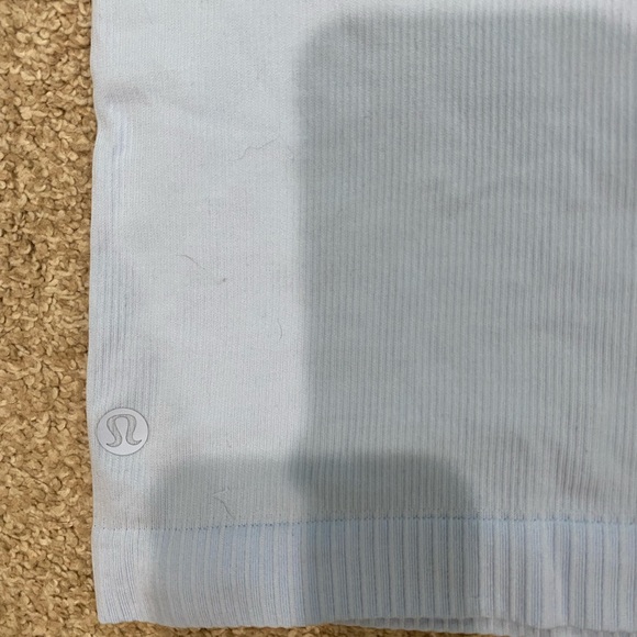 Lululemon tank, casual. High neck. Light blue. Never worn! - Picture 4 of 4